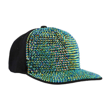 Dazzling Rhinestone Covered Fashion Baseball Hat